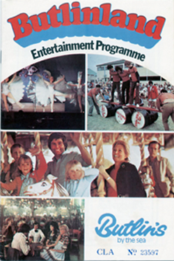 Butlin's Entertainment Programme 1973