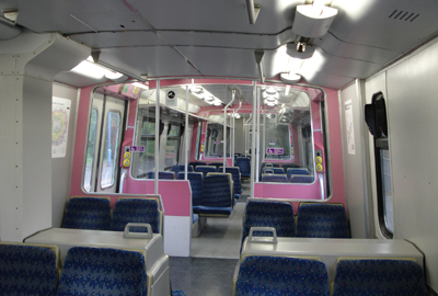 Interior of 315 class