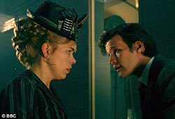 Billie Piper and Matt Smith